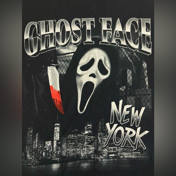 ✨ GHOSTFACE KILLAH TEE NYC WOMENS LARGE NEW YORK TEE CITY✨ - Picture 3 of 4